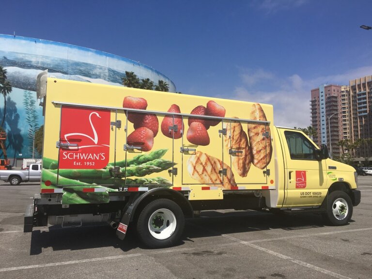 Schwan’s Home Delivery operates more than 3,000 delivery trucks, with 78% of them powered by propane.